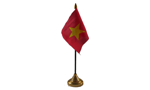 Vietnam Table Flags